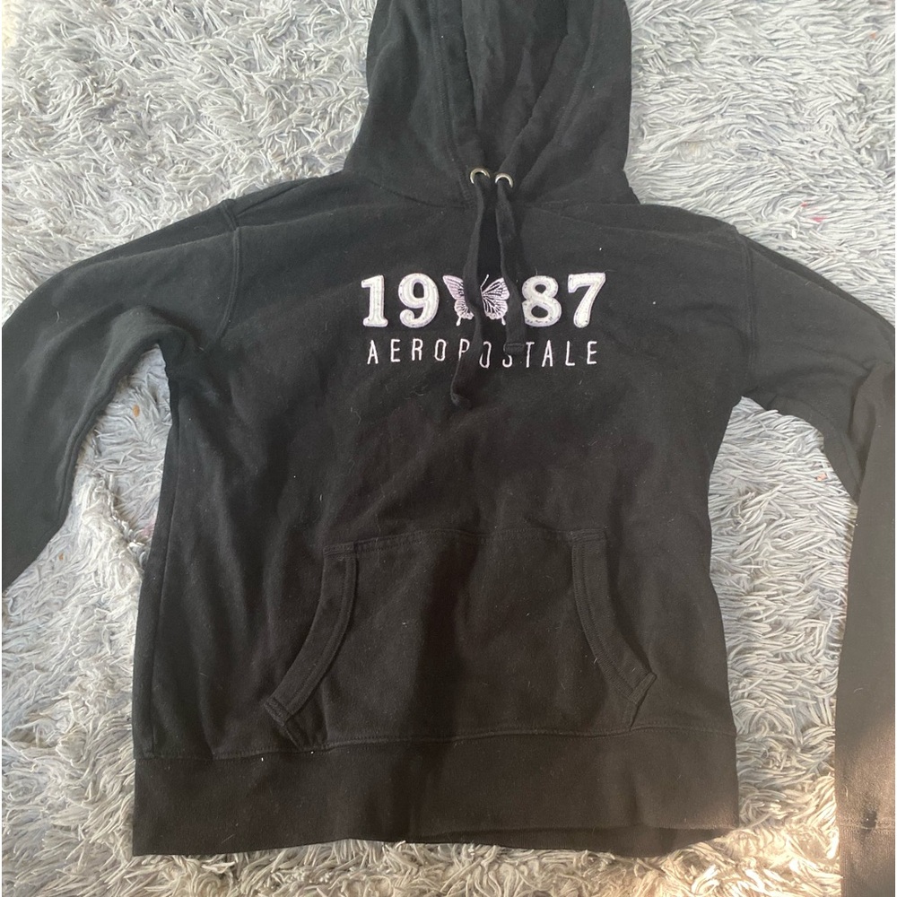 Black Aeropostale hoodie, never worn